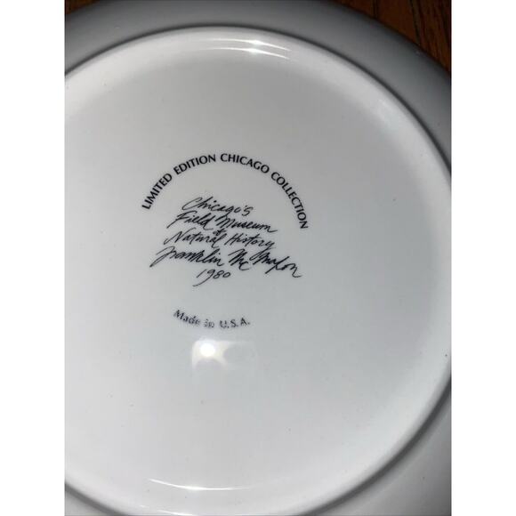 Franklin McMahon 1978 Set Of 2 Limited Edition Chicago Collector Plates w/Box - Picture 5 of 6